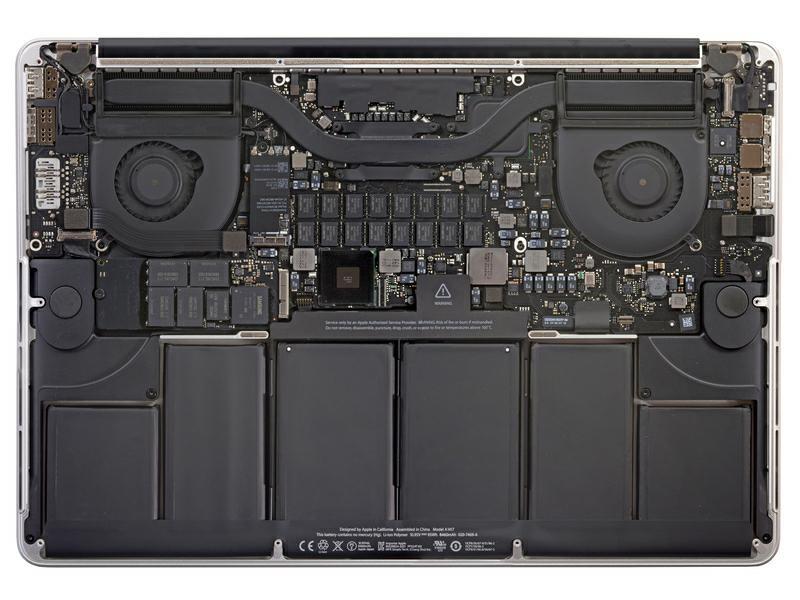 Interior MacBook Pro