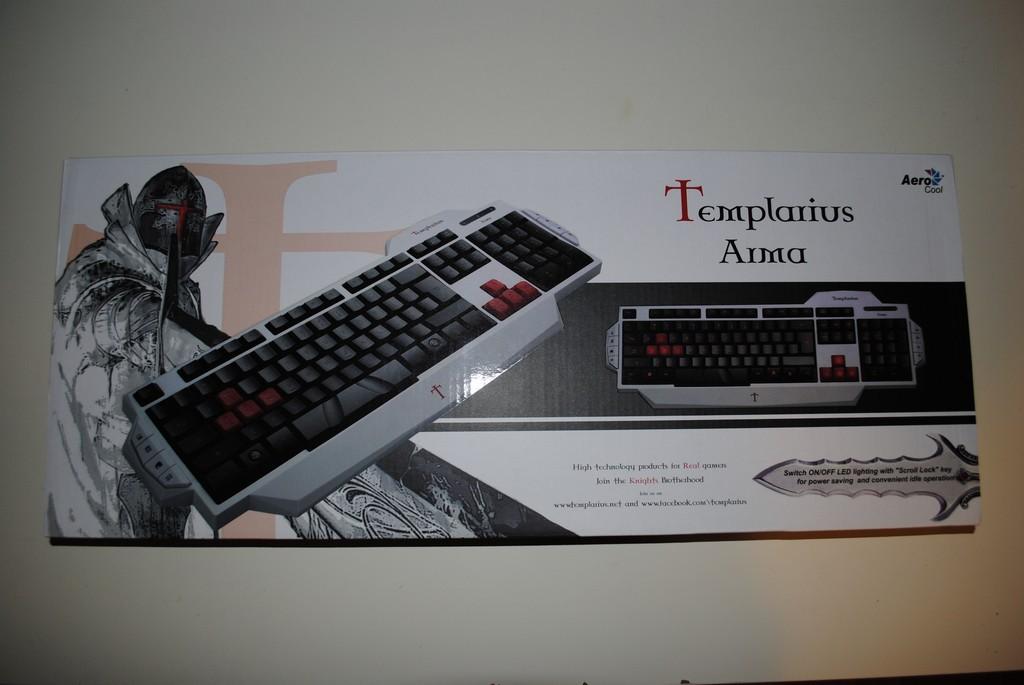 Teclado Aerocool Templarius Arma Gaming Keyboard