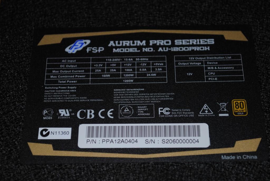 FSP Aurum Pro 1200W