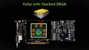Nvidia Volta stacked RAM