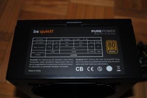 BeQuiet Pure Power L8-CM-430W - 09
