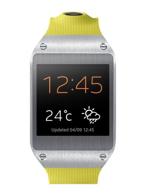 Galaxy Gear_001_Front_Lime Green