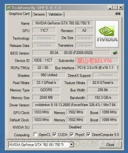GeForce-GTX-750-Ti GPU-Z