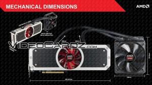 AMD Radeon R9 295X2 dimensiones