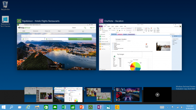 Windows 10 escritorios