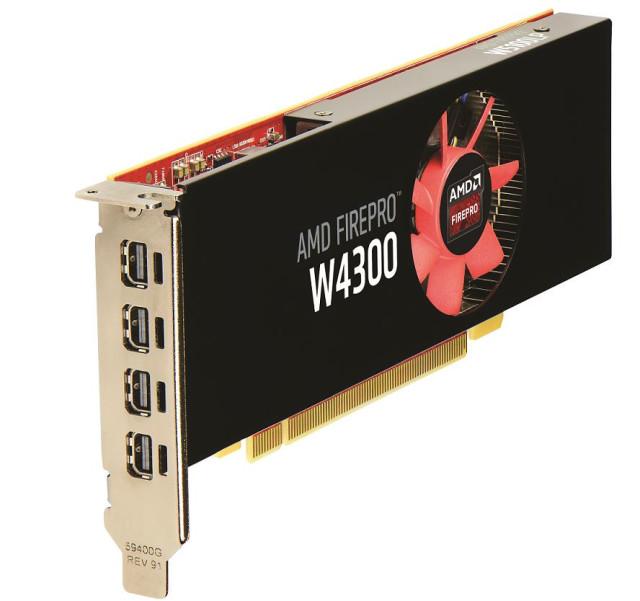 AMD Radeon FirePro W4300 01