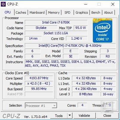 CPU-Z OC