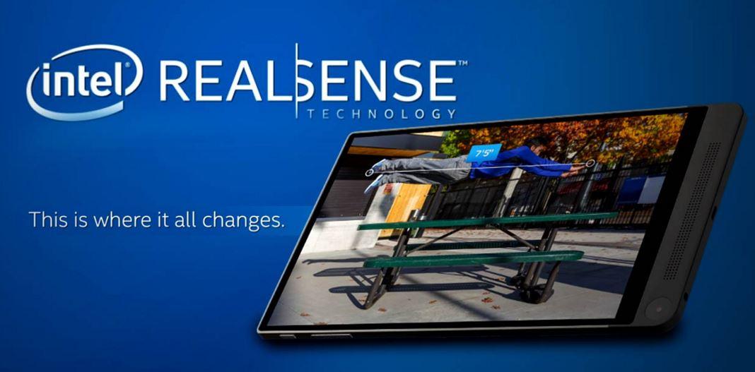 Intel RealSense tablet