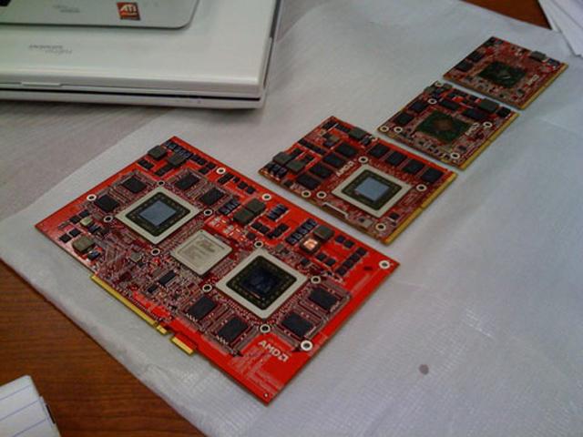 AMD Mobility Radeon cards