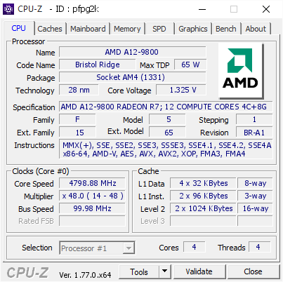 AMD A12 9800 OC 02