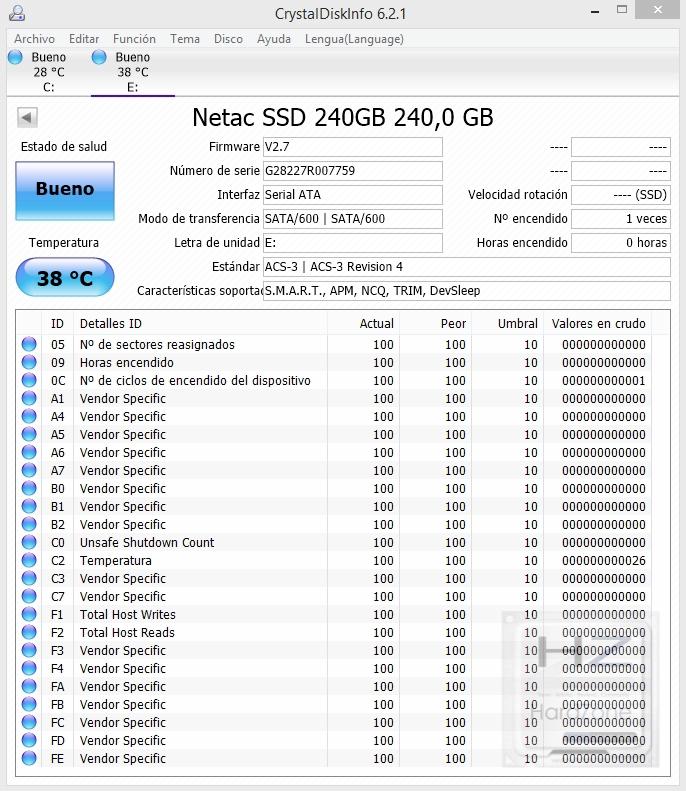 Netac N530S 240GB pruebas_007