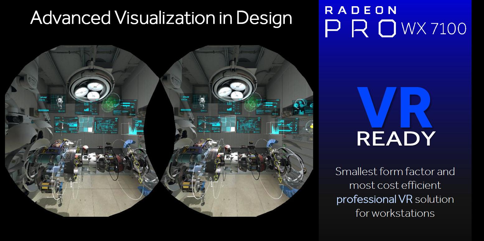 AMD Radeon PRO WX7100 VR