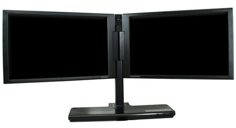 evga interview dual monitor system