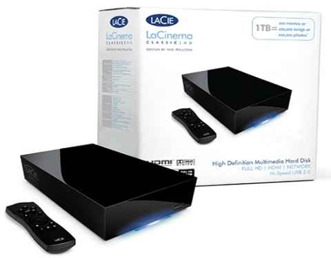 Lacie LaCinema Classic HD: disco duro multimedia hasta 1080p
