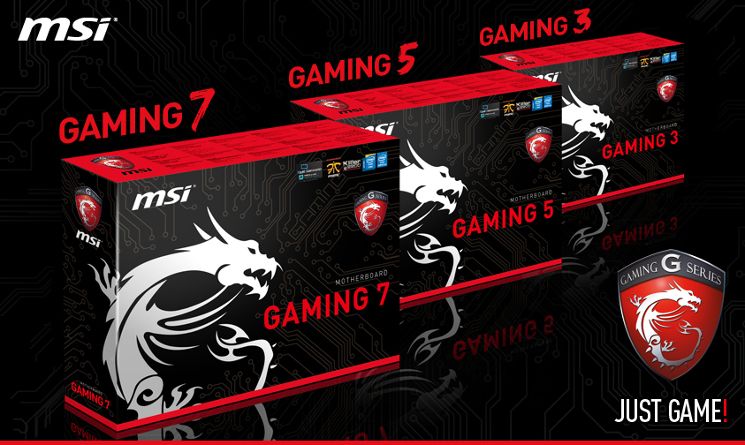 msi next gen gaming series motherboards brand shot