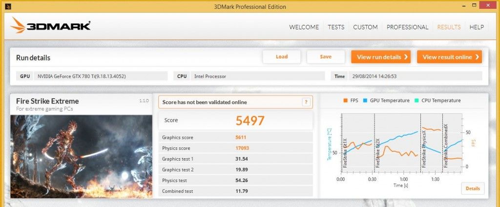 3dmark firestrike extreme