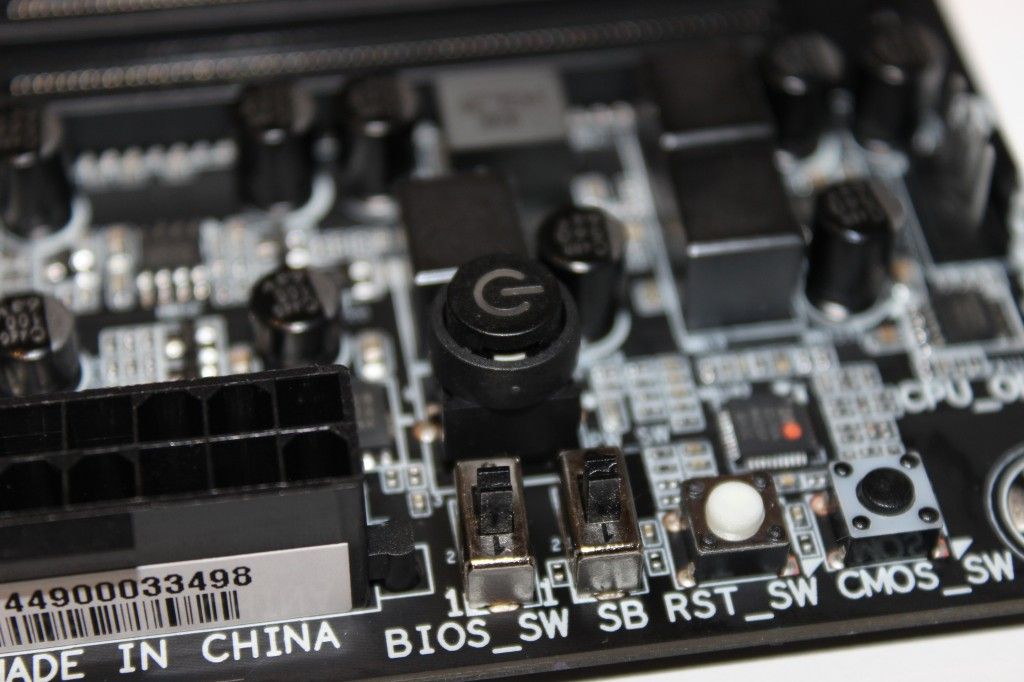 boton power + bios switch
