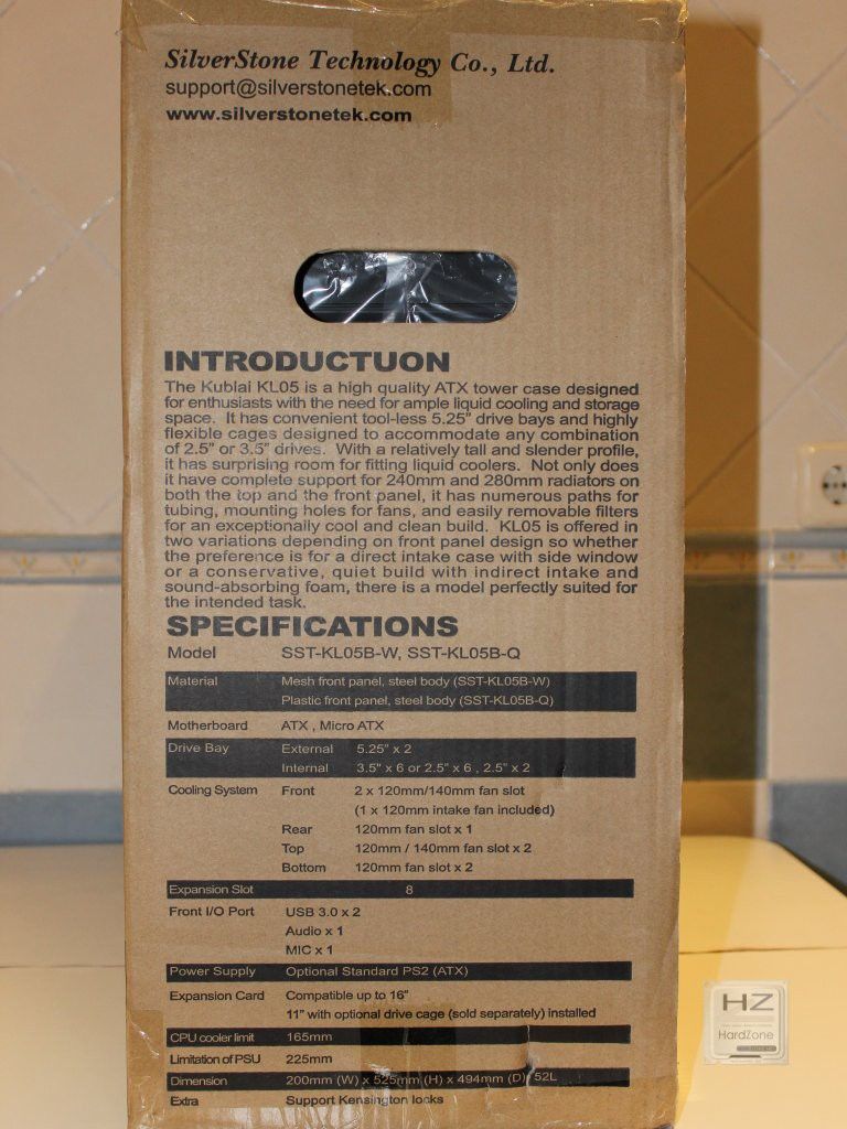 SILVERSTONE KUBLAI KL05 -036