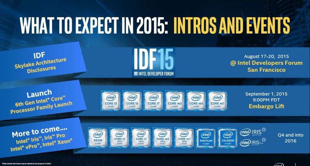 Intel Skylake S