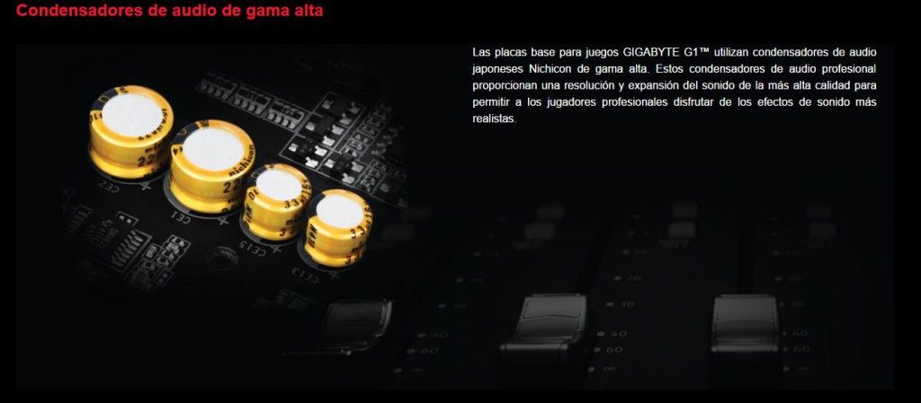 condensadores audio