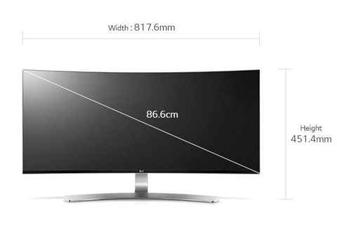 LG presenta su nuevo monitor curvo de 34 pulgadas para ordenadores
