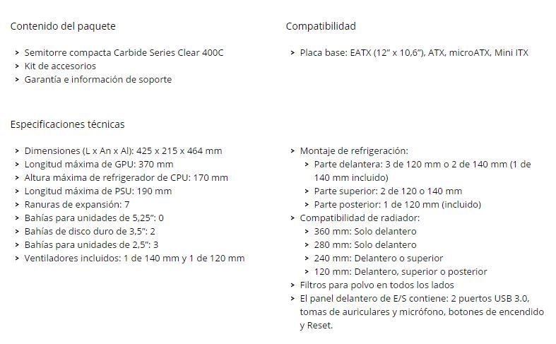 Specs