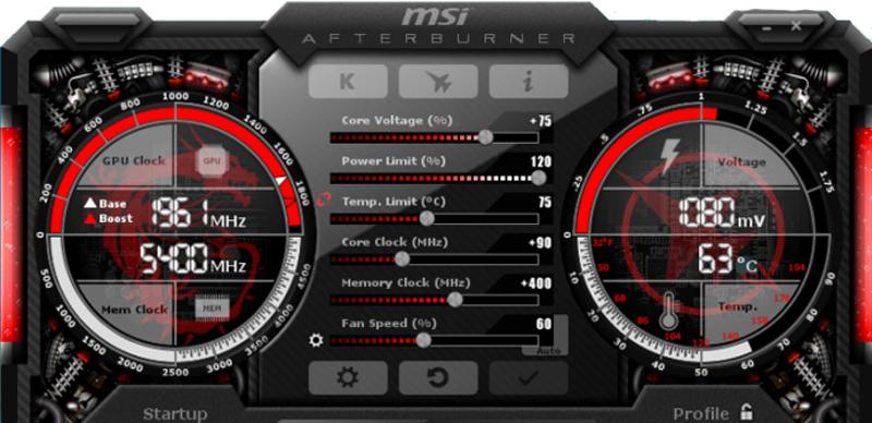 MSI Afterburner 4.6.5.16370 for ios instal free