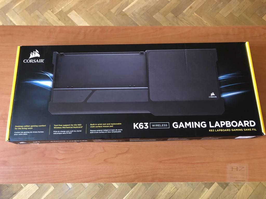 Corsair K63 Gaming Lapboard - Caja