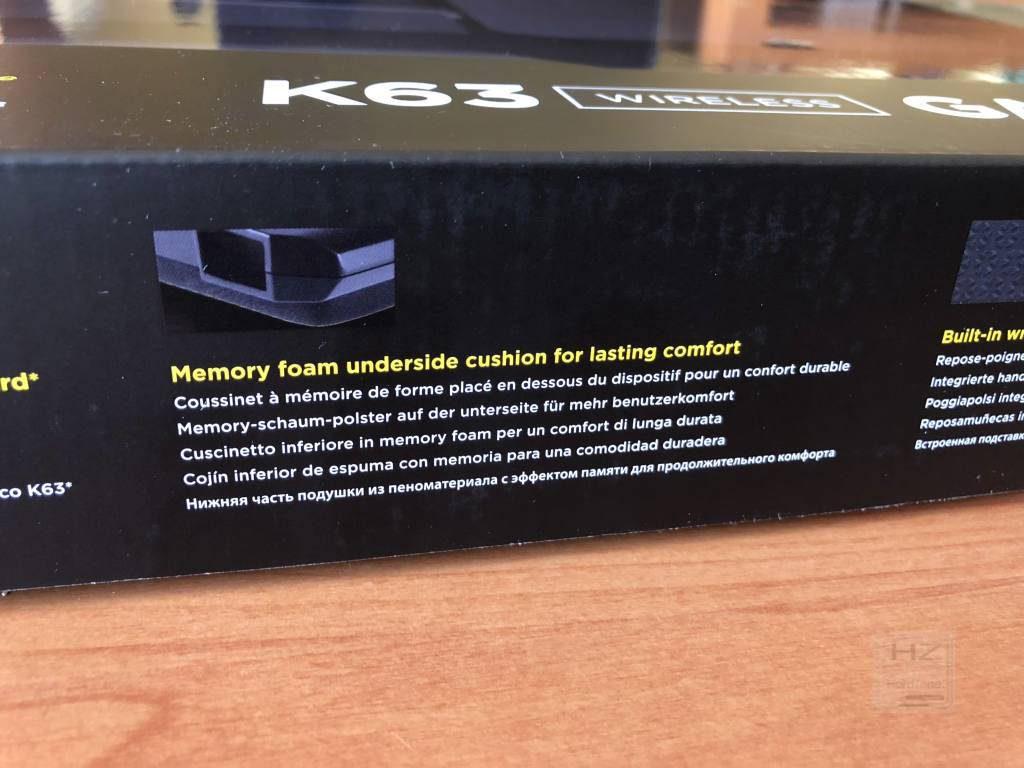 Corsair K63 Gaming Lapboard - Caja 4
