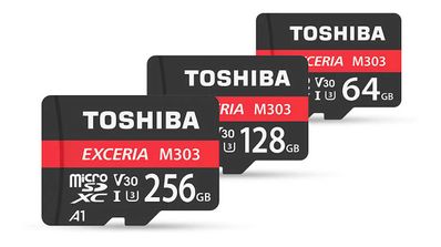 toshiba excerian m303 micro sd