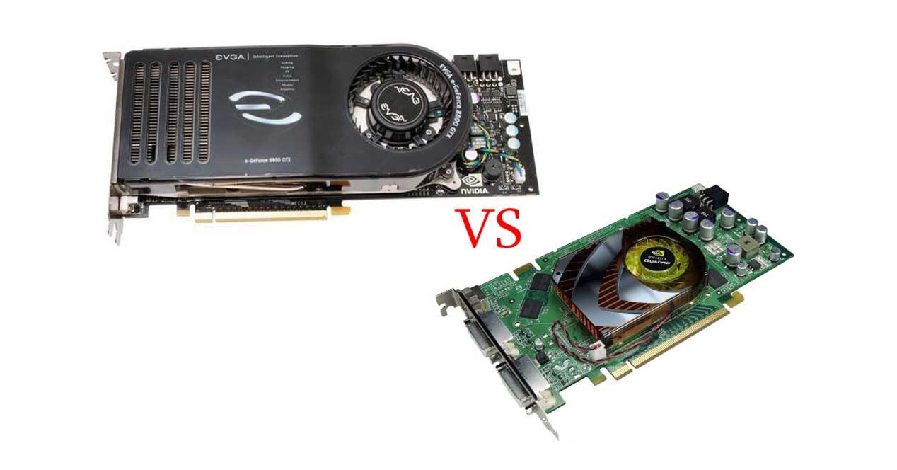 NVIDIA GeForce GTX vs Quadro diferencias
