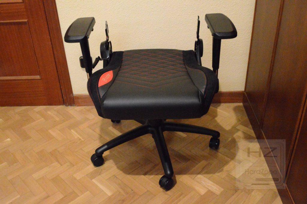 Noblechairs EPIC PU Black Red - Base y sillon montado