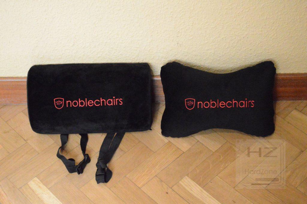 Noblechairs EPIC PU Black Red - Cojines frontal