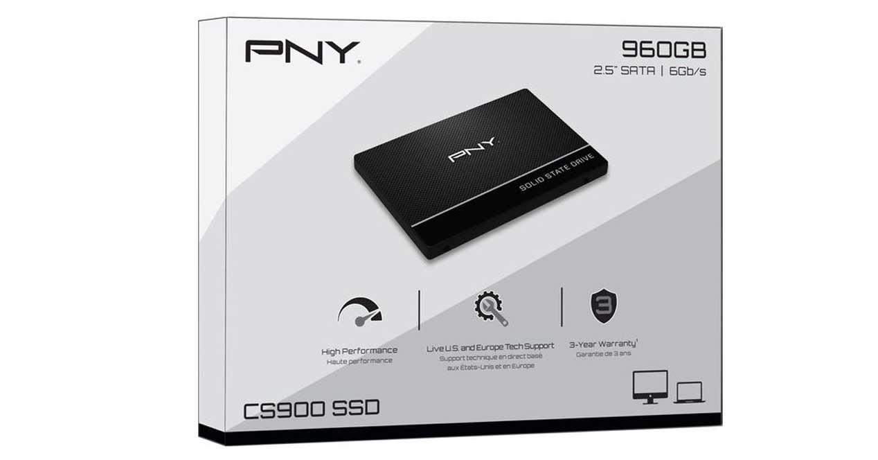 CS900 de 960 GB: nuevo SSD con más de 500 MB/s de escritura