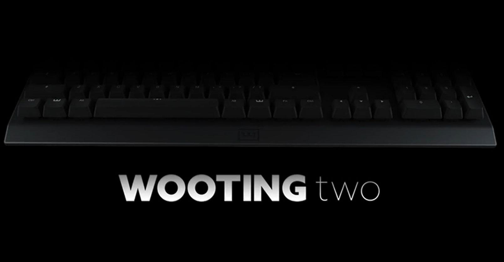 Wooting two, teclado gaming analógico