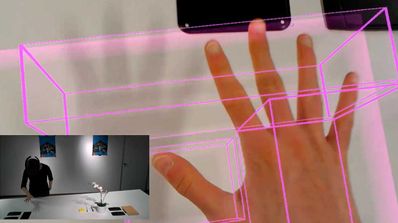 realidad virtual interaccion tactil mrtouch