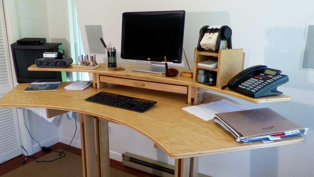 estoy de acuerdo con ballena azul damnificados Cómo hacer que tu escritorio y mesa de PC sean cómodos y ergonómicos