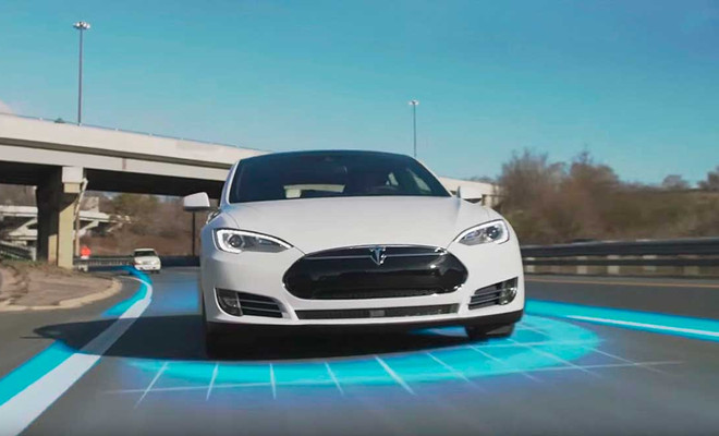 tesla coche autonomo hardware