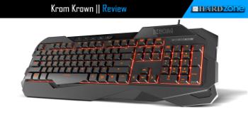 Review: Krom Krown, un teclado de membrana con retroiluminación en tres colores