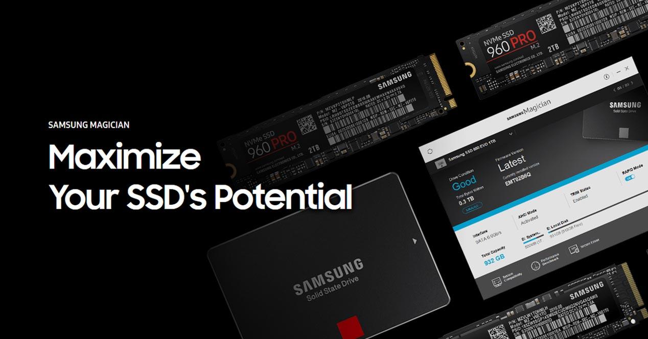Cómo sacarle el máximo partido a tu SSD con Samsung Magician