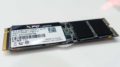 adata xpg sx7100 ssd nvme pcie 3.0 x4