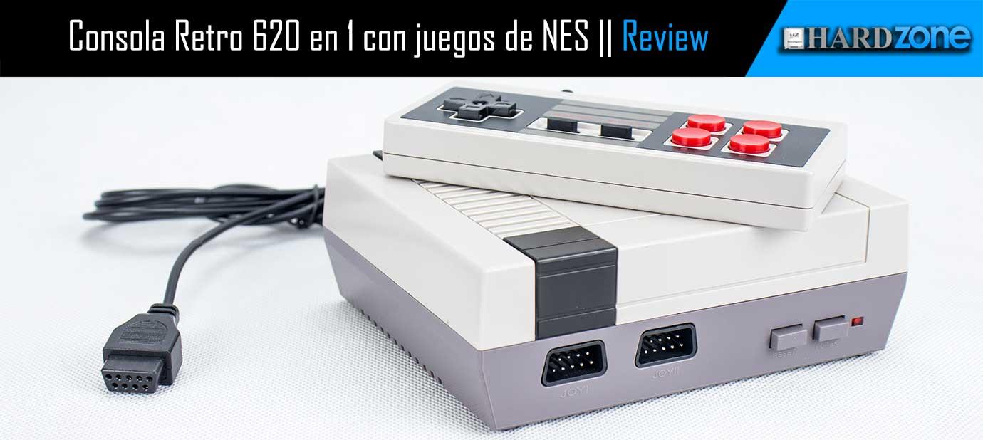 análisis Consola Retro 620 en 1 con juegos de NES