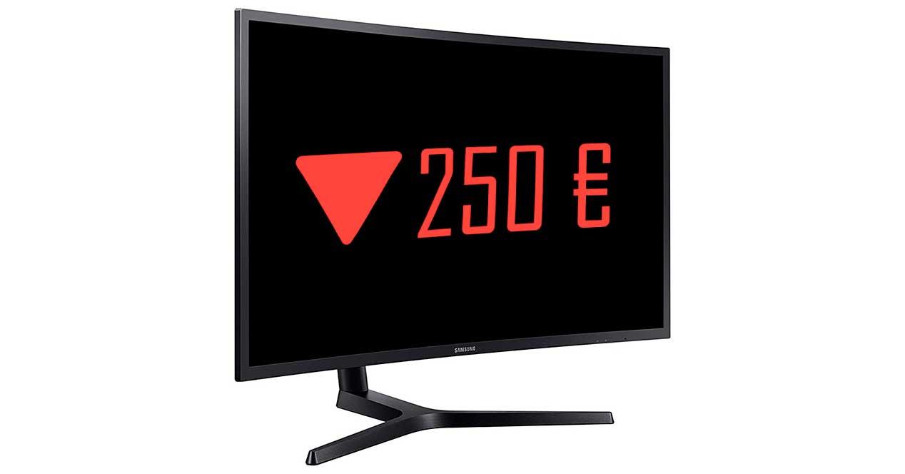 monitores menos 250 euros