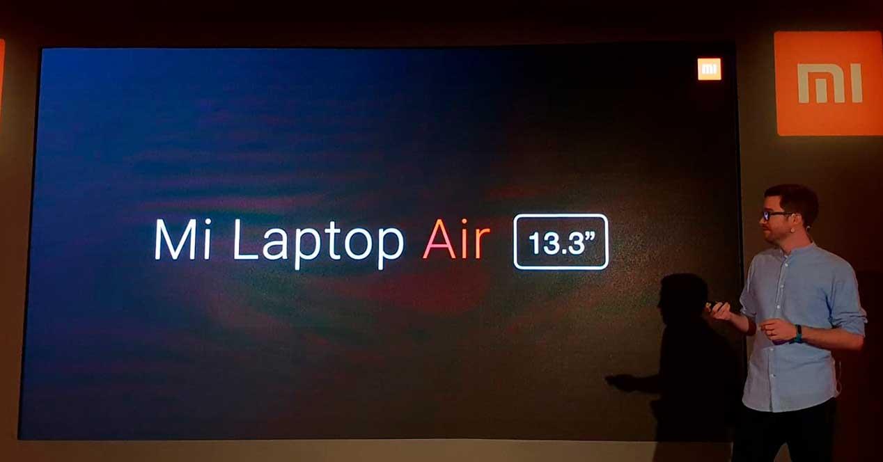 xiaomi laptop air lanzamiento