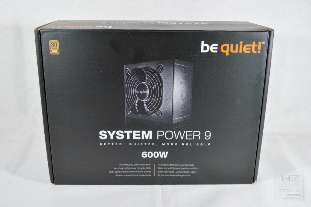 Análisis be quiet! System Power 9 600W - Caja 1