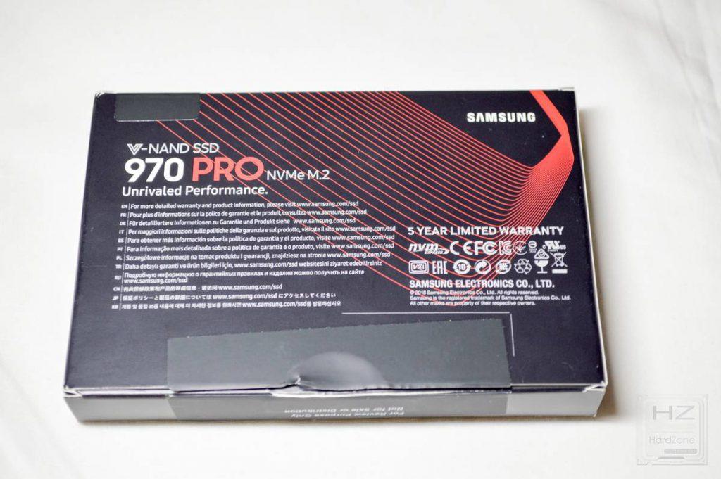 SSD Samsung 970 PRO - Caja 2