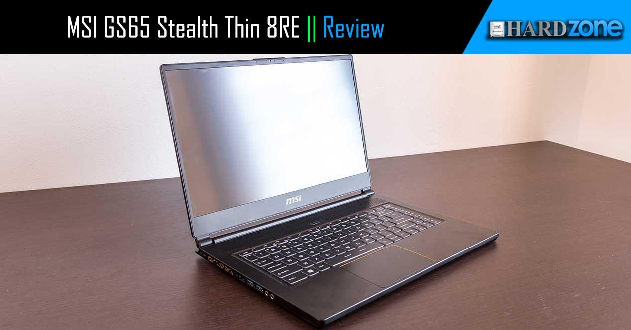 MSI GS65 Stealth Thin 8RE review analisis
