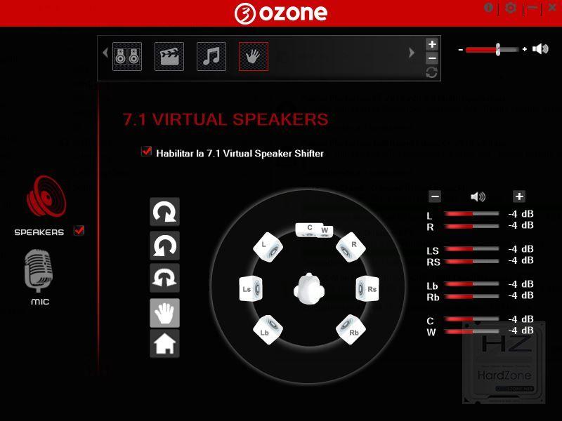 Ozone Rage X60 - Review software 6