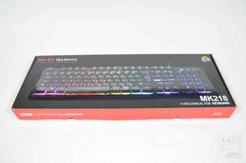 Mars Gaming MK218, review: análisis de este teclado híbrido barato