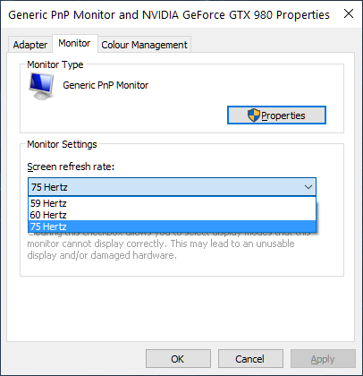 Propiedades GPU 2